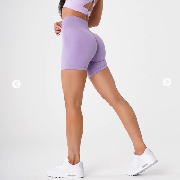 SOLD Nvgtn Pro Shorts- Lilac Purple - Picture 1 of 5